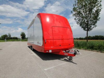 Turatello Autotransporter F35-2-Autos-XL Laner Anhänger