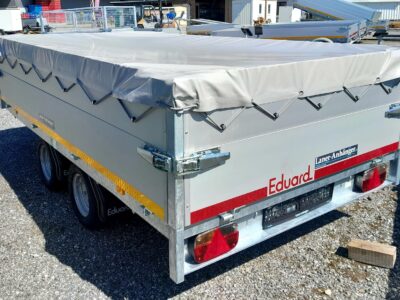 Eduard Hochlader 311x160 2000kg mit Aufsatzbordwände fix und Flachplane
