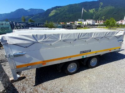 Eduard Hochlader 311x160 2000kg mit Aufsatzbordwände fix und Flachplane