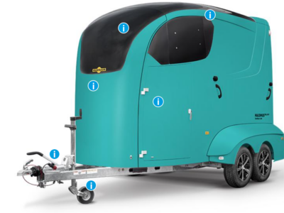 Humbaur Pferdeanhänger Maximus DELUXE2700S Laner Anhänger