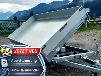 Eduard Dreiseitenkipper 406x200 mit Fernbedienung Laner Anhänger