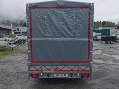 Eduard Hochlader mit Planenaufbau 406x200cm Laner Anhänger