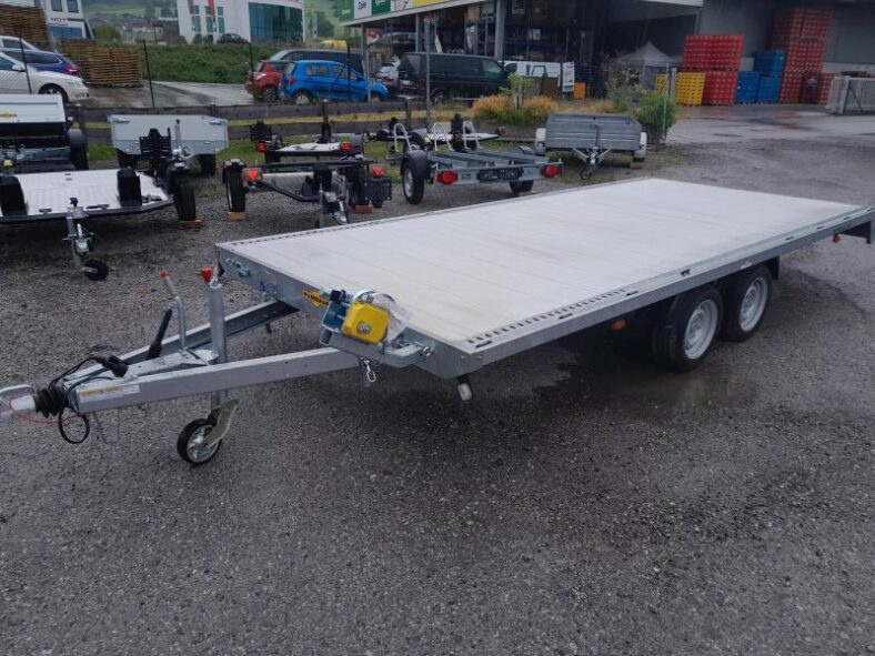 Humbaur Fahrzeugtransporter MTK354722 Laner Anhänger