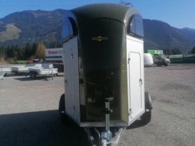 Humbaur Xanthos Aero 2400 Dark Green Metallic Laner Anhänger