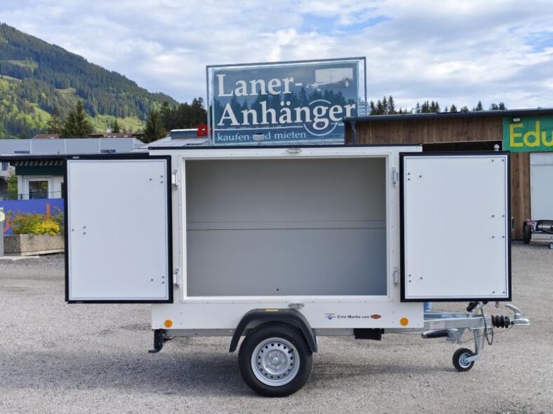TPV Kofferanhänger KT-EB2 weiß mit Doppelflügeltüre rechts – Bild 2