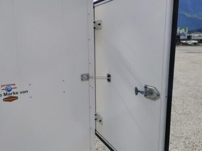 TPV Kofferanhänger KT-EB2 weiß mit Doppelflügeltüre rechts