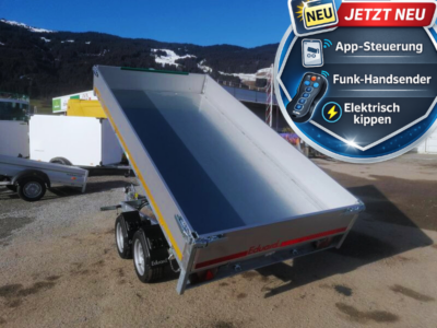 Eduard Rückwärtskipper 311x160 3000kg mit Fernbedienung Laner Anhänger