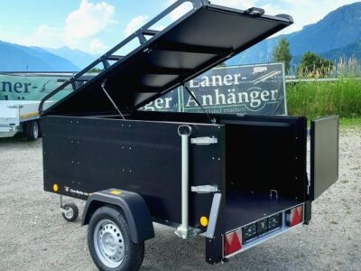 TPV Kofferanhänger KT-EU2 schwarz pulverbeschichtet Laner Anhänger