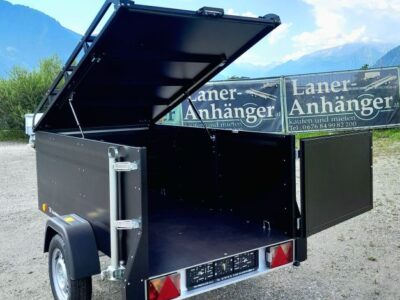 TPV Kofferanhänger KT-EU2 schwarz pulverbeschichtet Laner Anhänger