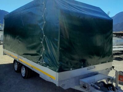 Eduard Hochlader 506x220cm mit Planenaufbau Laner Anhänger