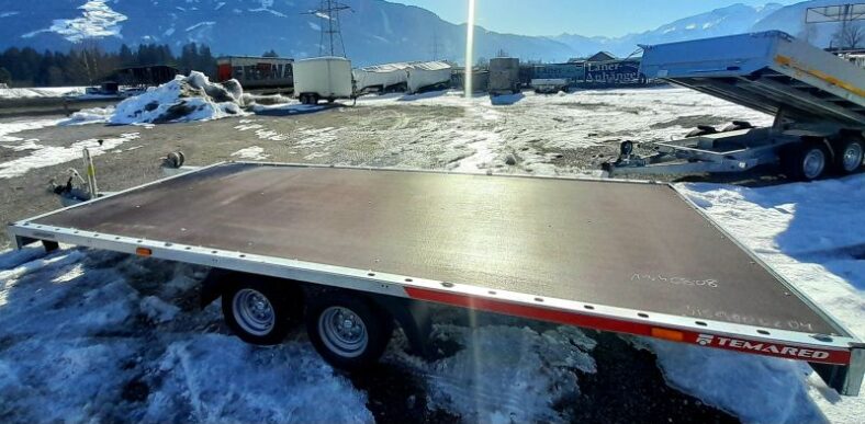 Temared Autotransporter Carkeeper 4520 2S 3t Siebdruck Laner Anhänger