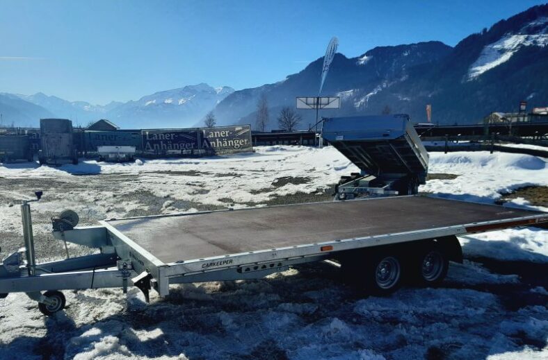 Temared Autotransporter Carkeeper 4520 2S 3t Siebdruck Laner Anhänger