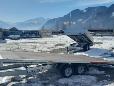 Temared Autotransporter Carkeeper 4520 2S 3t Siebdruck Laner Anhänger