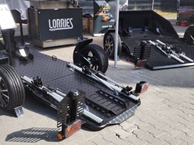 Lorries Motorradanhänger MT-2 Black Edition Laner Anhänger