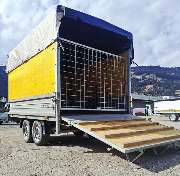 gebrauchter Pongratz Viehanhänger PHL 3100-17 mit 2000kg Laner Anhänger