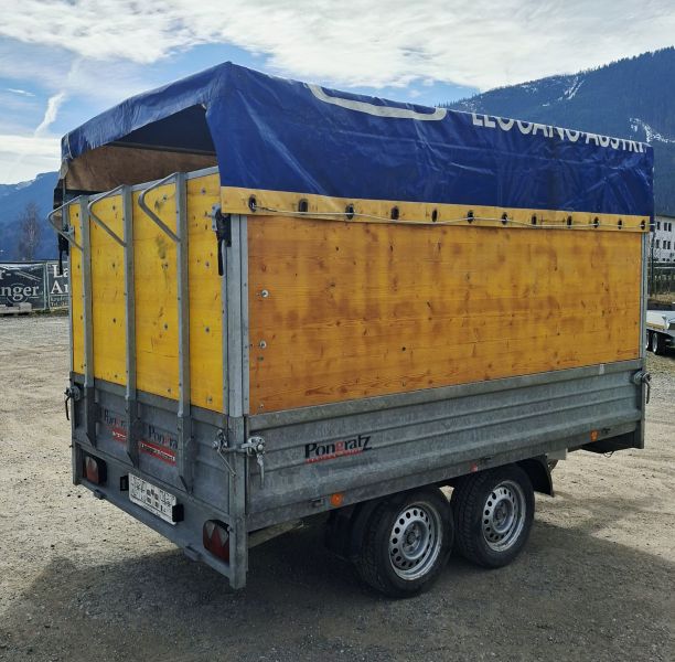 gebrauchter Pongratz Viehanhänger PHL 3100-17 mit 2000kg Laner Anhänger