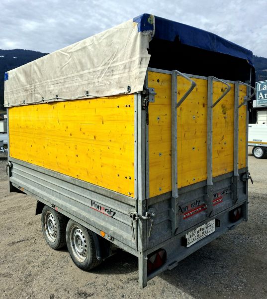 gebrauchter Pongratz Viehanhänger PHL 3100-17 mit 2000kg Laner Anhänger