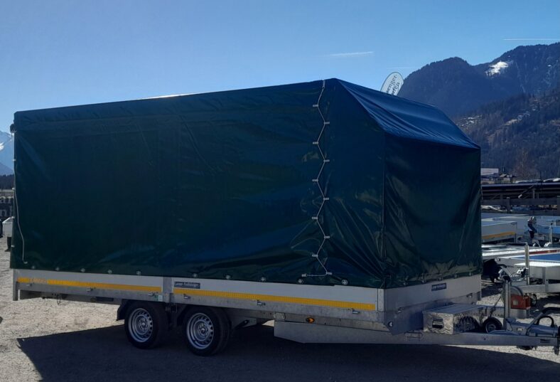 Eduard Hochlader 506x220 3,5t mit Planenaufbau Laner Anhänger