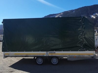 Eduard Hochlader 506x220 3,5t mit Planenaufbau Laner Anhänger