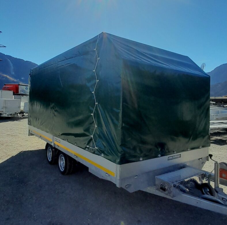 Eduard Hochlader 506x220 3,5t mit Planenaufbau Laner Anhänger