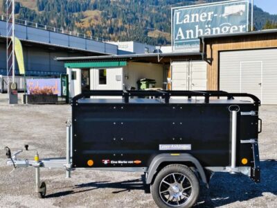 TPV Kofferanhänger KT-EU2 pulverbeschichtet mit Zubehör Laner Anhänger