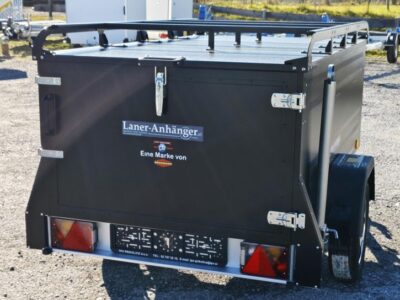 TPV Kofferanhänger KT-EU2 pulverbeschichtet mit Zubehör Laner Anhänger