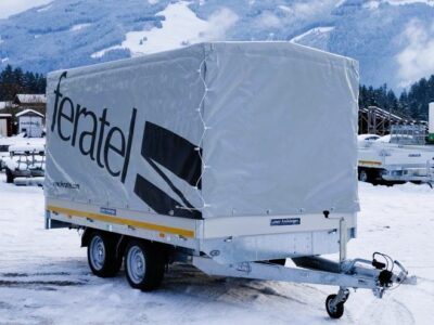 Eduard HL 330 x 180 - 3000 kg inkl. Planenaufbau mit UV-Digitaldruck Laner Anhänger