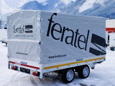 Eduard HL 330 x 180 - 3000 kg inkl. Planenaufbau mit UV-Digitaldruck Laner Anhänger