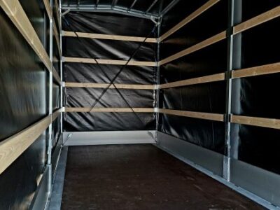 Eduard HL 606 x 220 - 3500kg mit 3m Planenaufbau Laner Anhänger