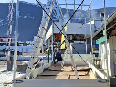 Eduard HL 606 x 220 - 3500kg mit 3m Planenaufbau Laner Anhänger