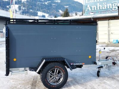 TPV Kofferanhänger KT-EB3-Offroad Plus anthrazit pulverbeschichtet Laner Anhänger