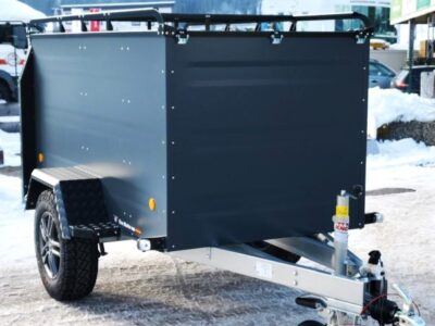 TPV Kofferanhänger KT-EB3-Offroad Plus anthrazit pulverbeschichtet Laner Anhänger