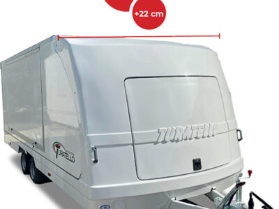 Turatello Motorsport Serie Wide Version Laner Anhänger