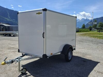 Humbaur Kofferanhänger Plywood HK752513-15P FlexZurr 750 kg mit Überfahrwand Laner Anhänger