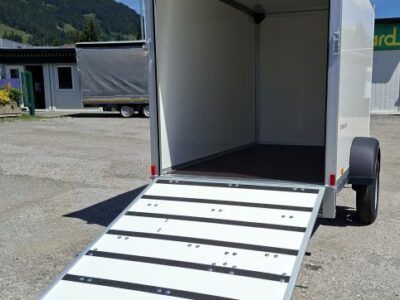 Humbaur Kofferanhänger Plywood HK752513-15P FlexZurr 750 kg mit Überfahrwand Laner Anhänger