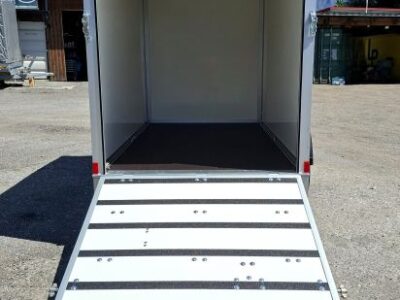 Humbaur Kofferanhänger Plywood HK752513-15P FlexZurr 750 kg mit Überfahrwand Laner Anhänger