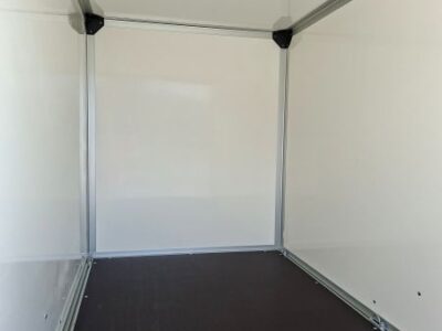 Humbaur Kofferanhänger Plywood HK752513-15P FlexZurr 750 kg mit Überfahrwand Laner Anhänger